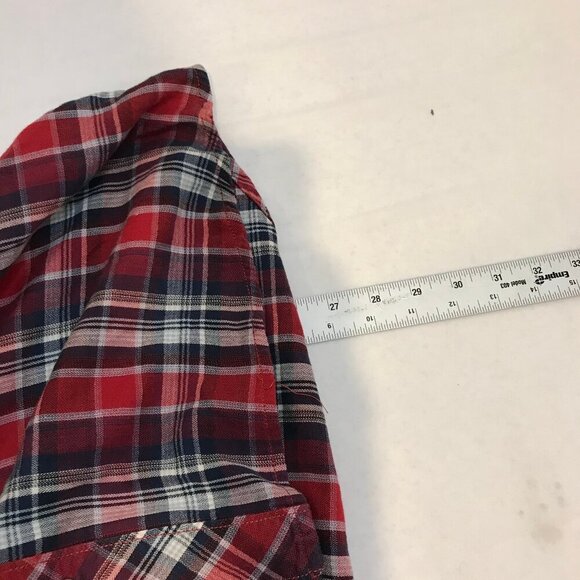 LEVIS MENS PEARL SNAP FLANNEL SHIRT SIZE XXL - Picture 3 of 9